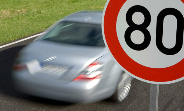 The last request for the DGT: reduce the speed limit with which you lose points
