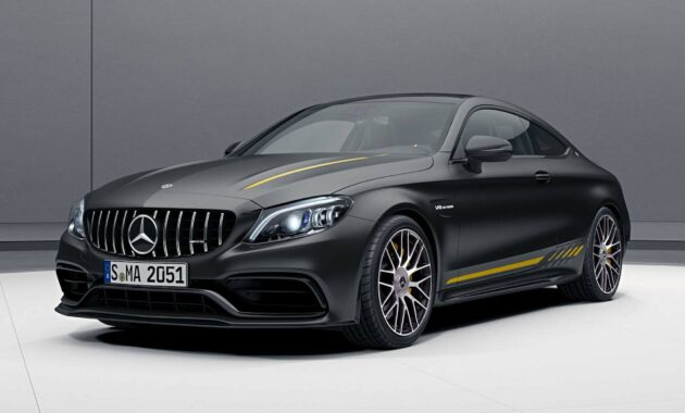 There will be one last chance to buy a V8-powered C-Class, but we won't get it in Europe