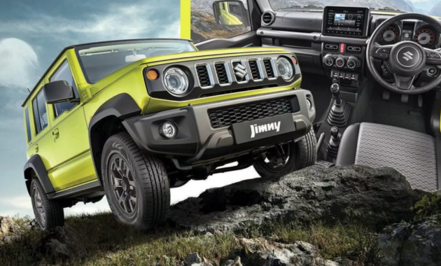 They present the 5-door Suzuki Jimny, with more practicality and additional space (+ Images)