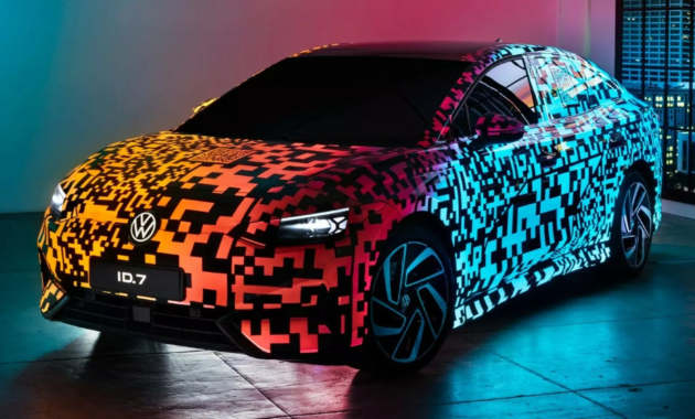 They present the VW ID.7 2024, the brand's first 100% electric sedan with a range of up to 435 miles (+ Images)