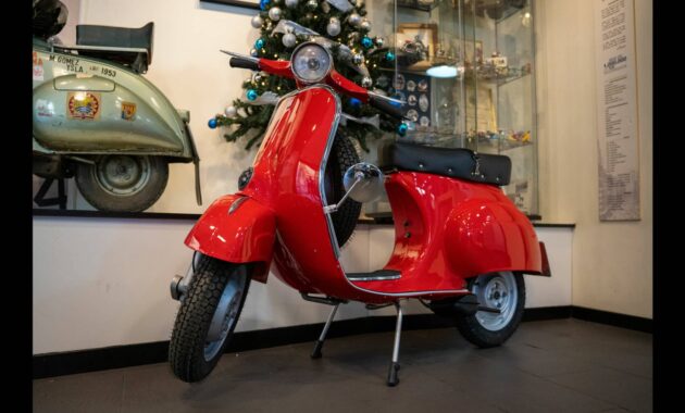 This beautiful Vespa 50 from 1967 already has an owner
