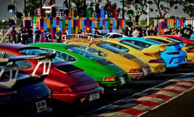 This is how Porsche celebrated its 30th anniversary in Thailand (Images)