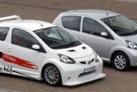 Toyota Aygo Crazy or when the Japanese brand turned its urban into a 200 CV rear-wheel drive sports car