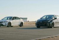 Toyota GR Corolla Morizo ​​​​Challenges the Honda Civic Type R in Drag Race