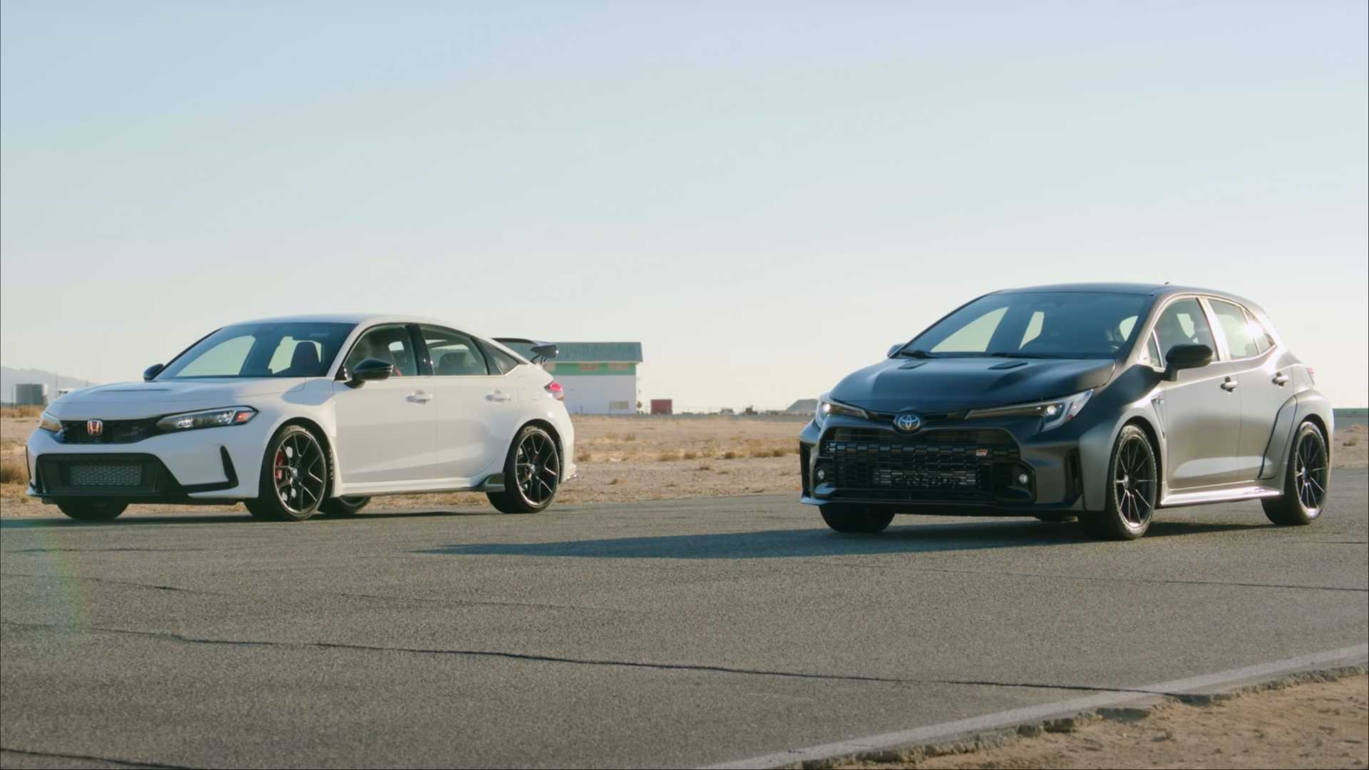 Toyota GR Corolla Morizo ​​​​Challenges the Honda Civic Type R in Drag Race