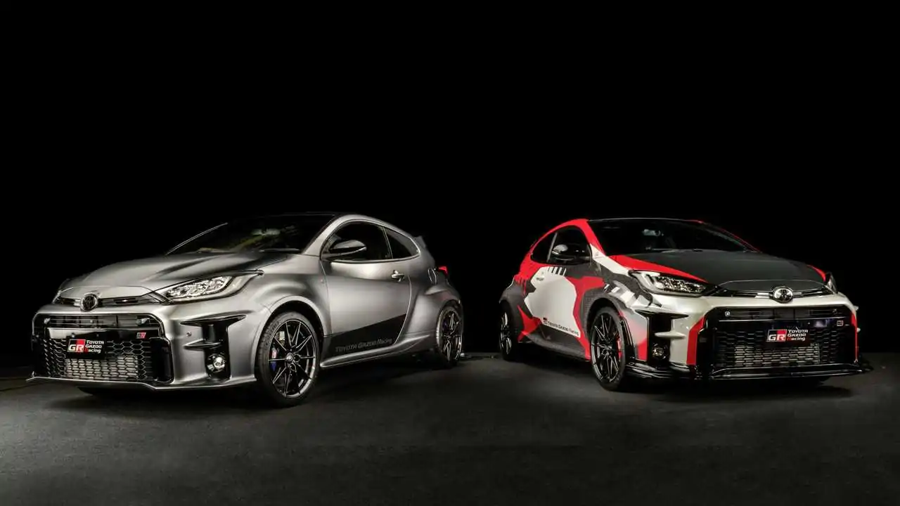 Toyota presented two concepts of the Toyota GR Yaris for rally racing
