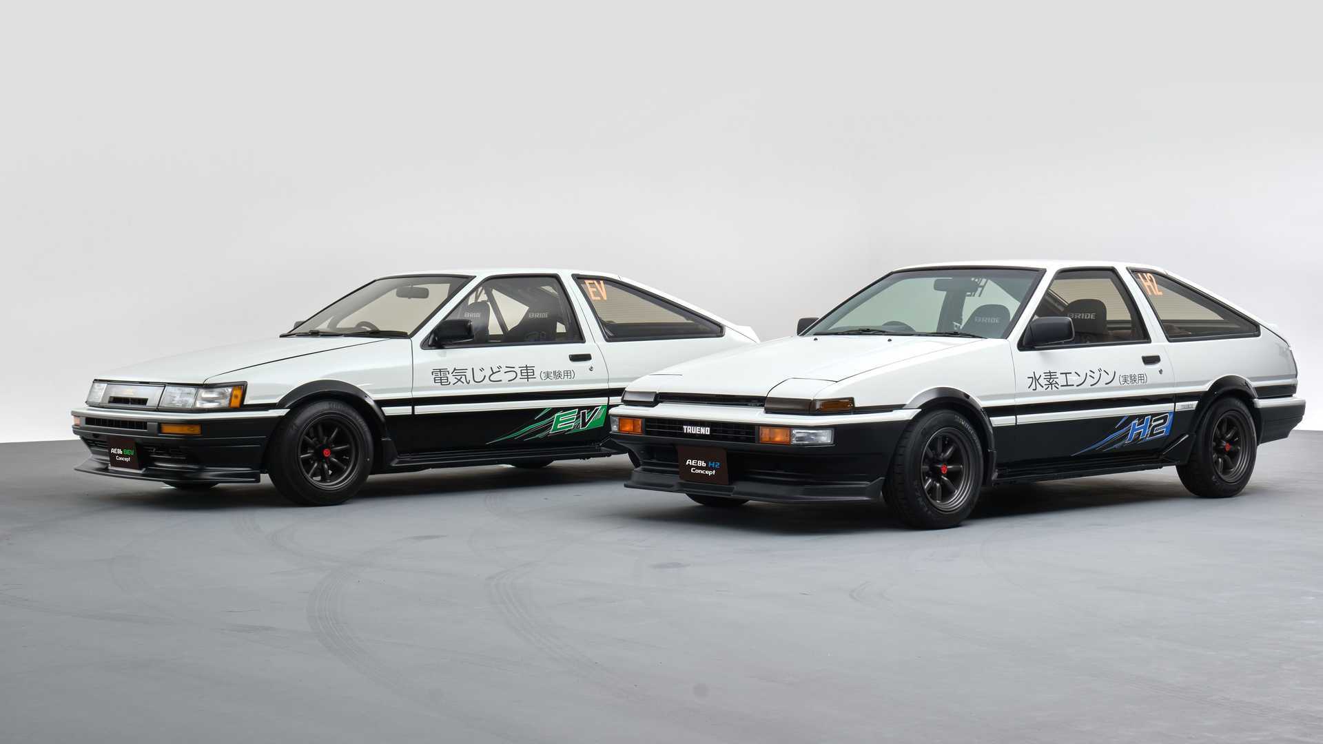 Toyota revives the legendary Toyota AE86 to drive it with hydrogen and electricity