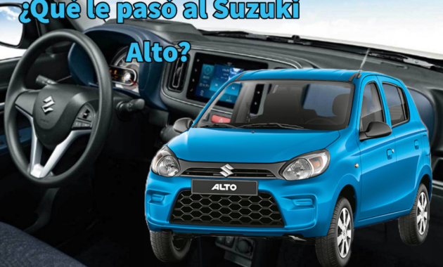 What happened to the Suzuki Alto in Chile?