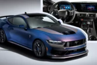 2024 Ford Mustang Dark Horse Comes With Color-Change Blue Paint And Optional Appearance Package (+Images)