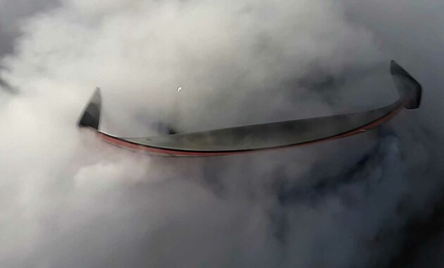 2024 Ford Mustang GT3 Race Car Flirts In A Cloud Of Tire Smoke