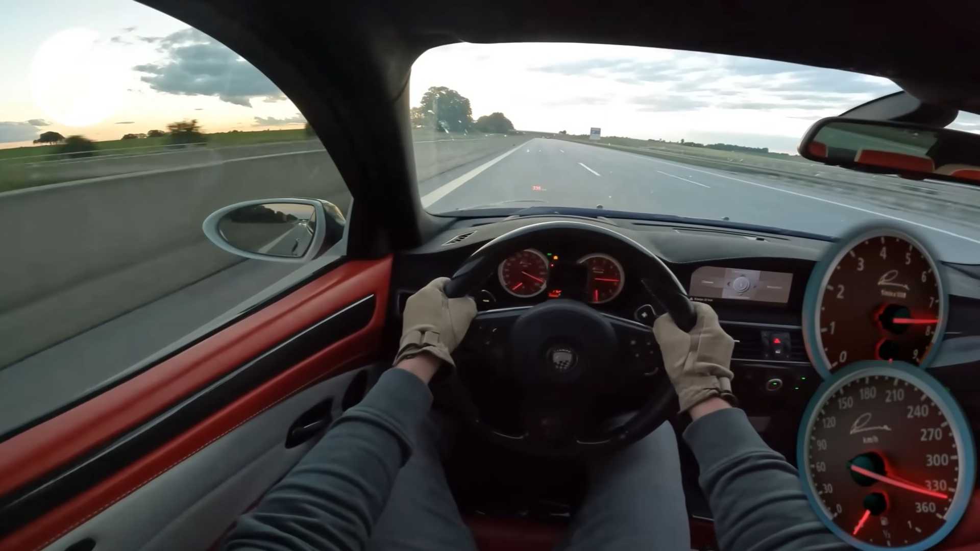 BMW M5 With Supercharged 730-HP V10 Reaches 210+ MPH On The Autobahn