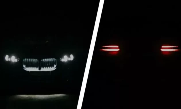 BMW X5 2024 turns on its headlights in new preview