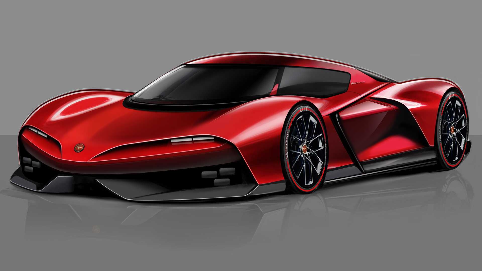 Bizzarrini Giotto debuta con V12 de aspiración natural, Giugiaro Design