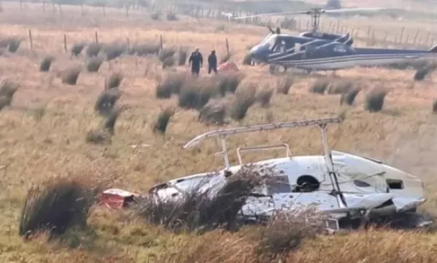 Chile: Helicopter crashes in the middle of fighting forest fires in Galvarino