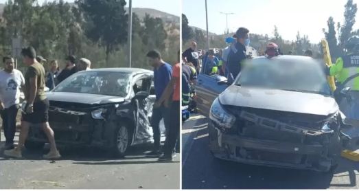 Chile: Two dead and six injured after head-on collision at the Peñablanca exit