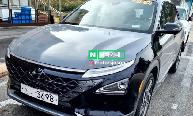 First spy images of the Hyundai Nexo 2024 reveal an interior with important news
