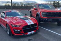 Ford Mustang Shelby GT500 Drag Races Raptor R In Family Feud