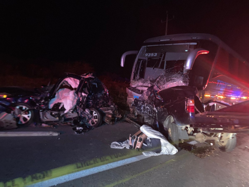 MX: A transmigrante from Guatemala dies in shocking crash in Tamaulipas