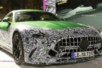 New spy photos of the 2024 Mercedes-AMG GT reveal its rear seats