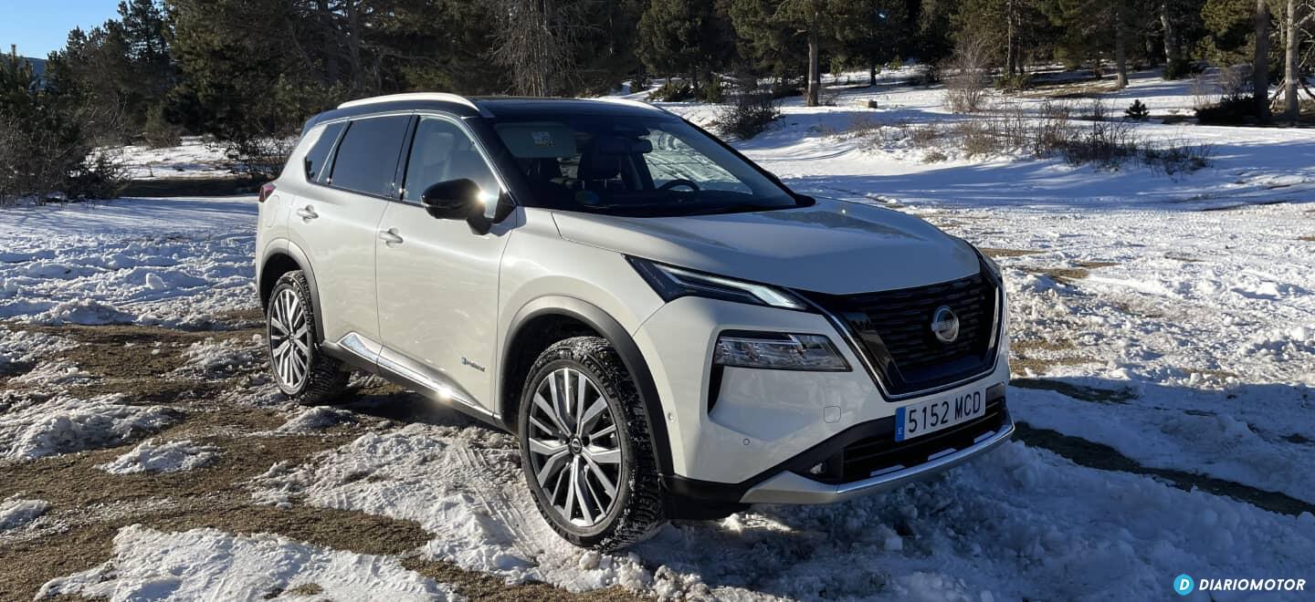 Nissan X-Trail snow test: the importance of having the right tires