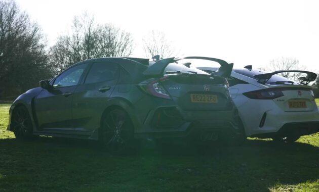 Prueba de aceleración del Honda Civic Type R comparando modelos nuevos con modelos antiguos