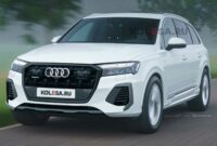 Refreshed 2024 Audi Q7 render based on spy images