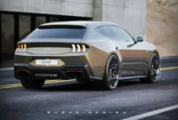 Rendering imagines 2024 Ford Mustang concept as Shooting Brake (+ Images)