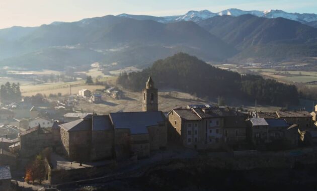 Route through Lleida with the N-260 road as the common thread