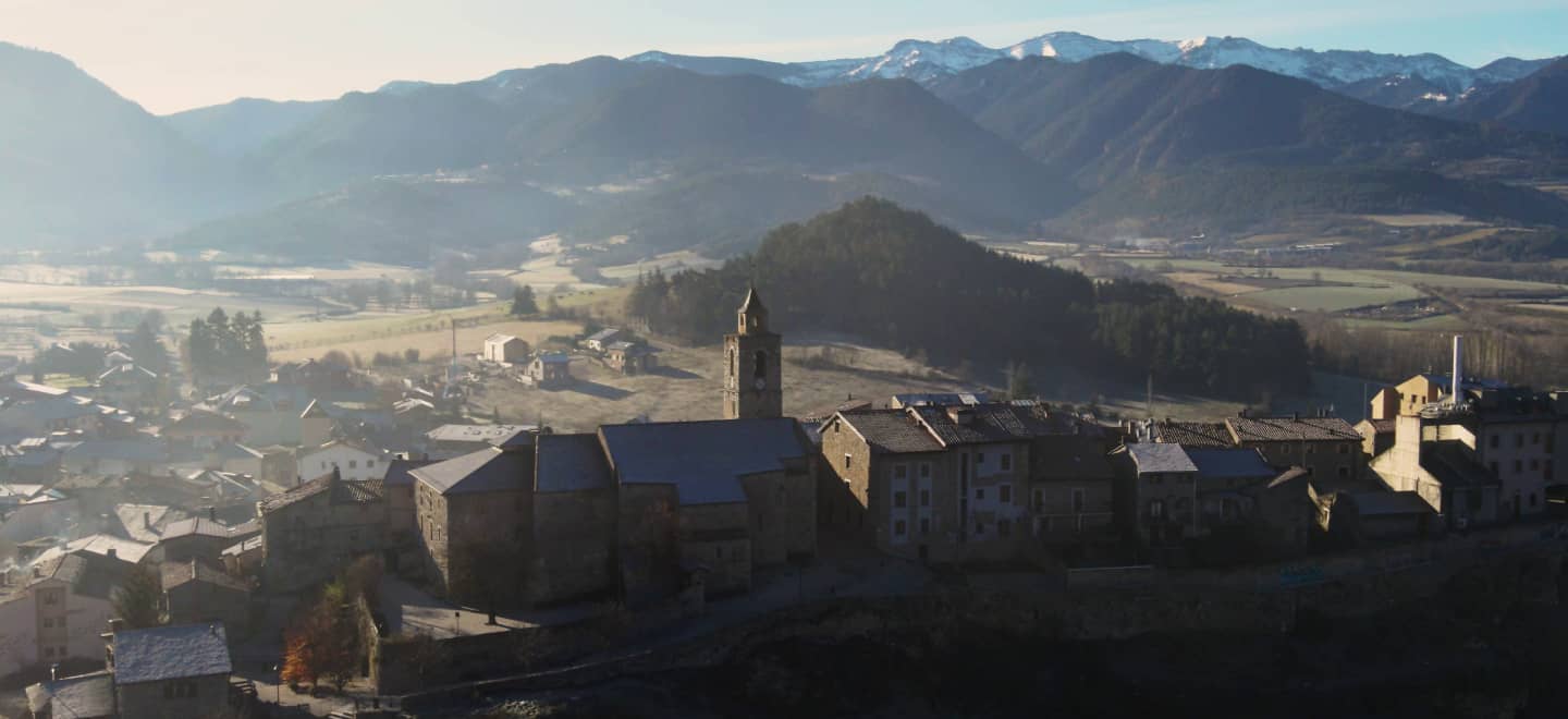 Route through Lleida with the N-260 road as the common thread