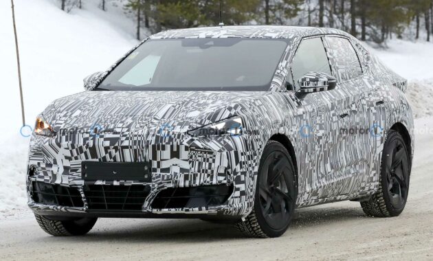 The 2024 Cupra Tavascan Electric SUV Peeked With a Production Body