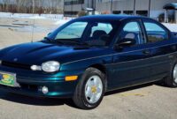 This 1997 Plymouth Neon Has 11k Miles, Signature From Super Bowl Champs