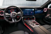 AMG Electric Sedan Interior Revealed: It's a Screen Festival
