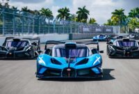 Conduciendo en la pista de F1 de Miami